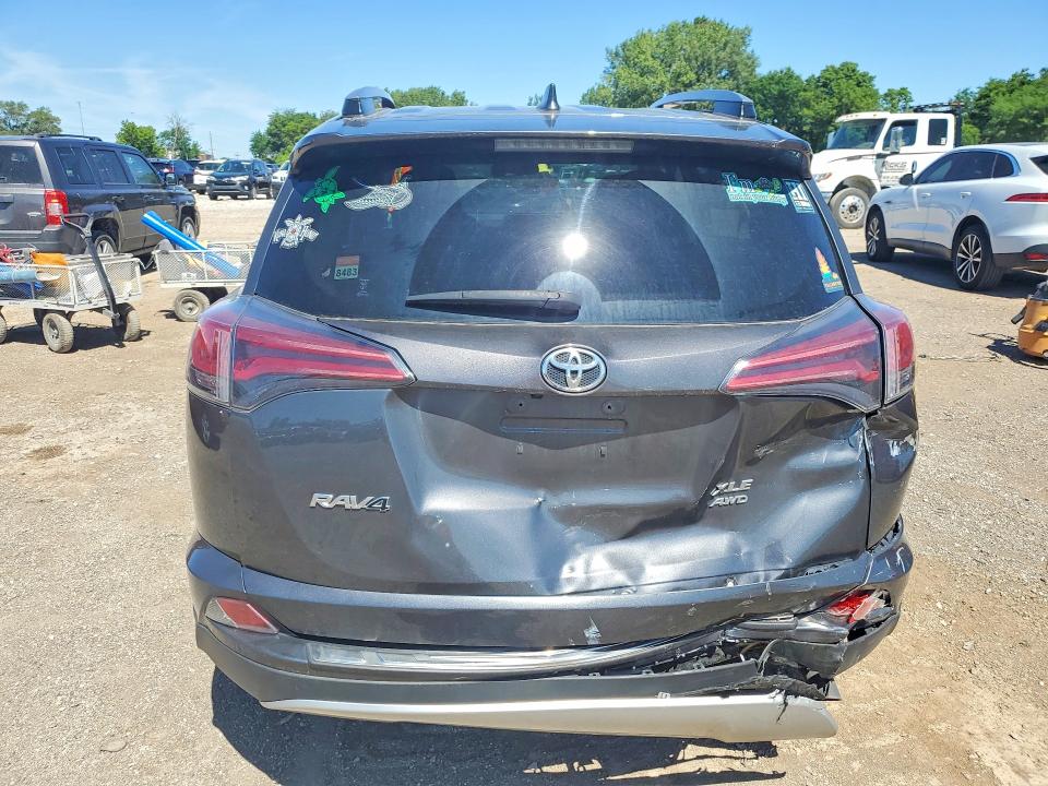 2018 Toyota VIN JTMRFREV7JD235584 COPART salvage auction — REAR END, Ia - Cert Of Title-Salvage Title, sold $8,000 on 2026-07-17 (photo 6)