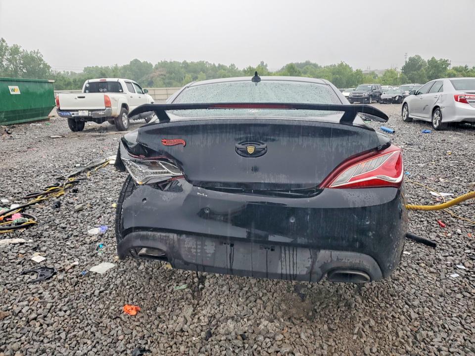 2014 Hyundai Genesis VIN KMHHT6KD1EU119152 COPART salvage auction — REAR END, Al - Cert Of Title-Salvage Title, sold $350 on 2026-07-28 (photo 6)