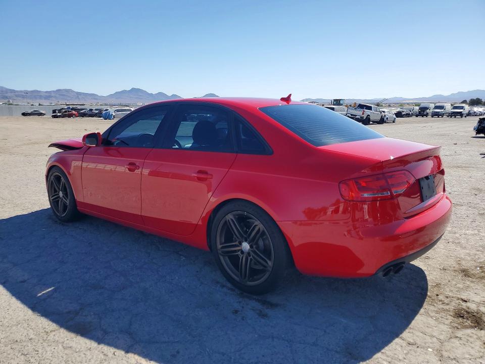 2012 Audi A4 VIN WAUBFAFL6CN004329 COPART salvage auction — FRONT END, Nv - Salvage Title, sold $125 on 2026-07-28 (photo 2)