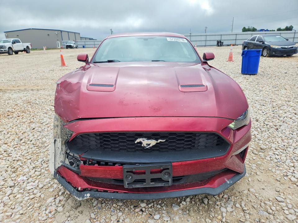 2019 Ford Mustang VIN 1FA6P8TH3K5163095 COPART salvage auction — FRONT END, Tx - Salvage Vehicle Title, sold $70 on 2026-07-23 (photo 5)