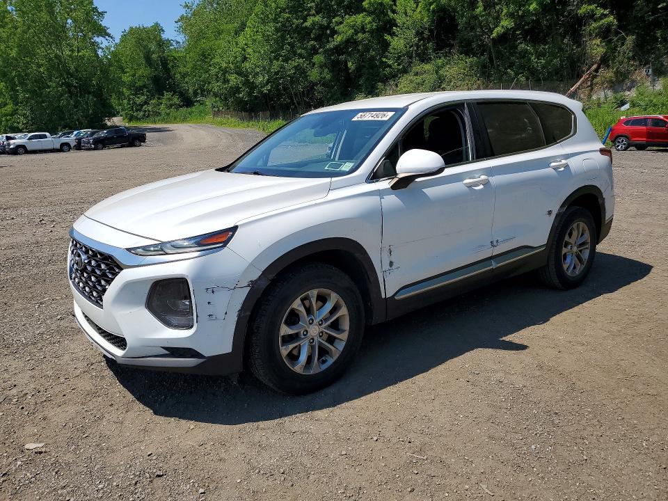 2019 Hyundai Santa fe VIN 5NMS2CAD0KH102651 COPART salvage auction — SIDE, Ny - Mv-907A Salvage Certificate, sold $4,450 on 2026-07-02 (photo 1)