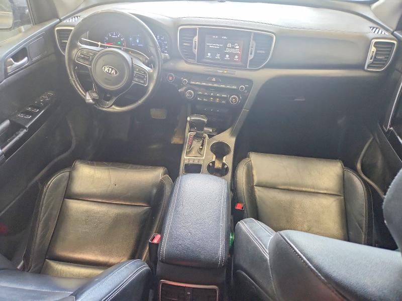 2018 Kia Sportage VIN KNDPNCAC7J7422740 COPART salvage auction — FRONT END, WV - CERTIFICATE OF TITLE, sold $3,500 on 2026-08-02 (photo 8)