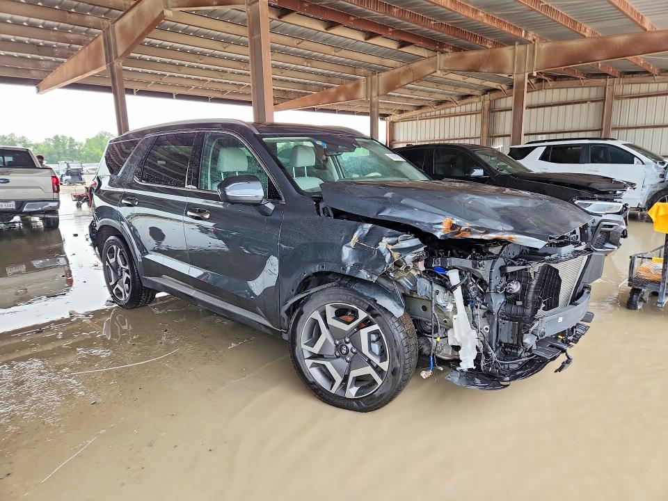 2024 Hyundai Palisade VIN KM8R54GE1RU688254 COPART salvage auction — FRONT END, Tx - Salvage Vehicle Title, sold $10,600 on 2026-07-24 (photo 4)