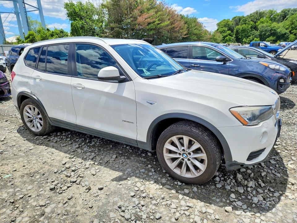 2016 BMW X3 VIN 5UXWX9C58G0D66057 COPART salvage auction — SIDE, Nj - Cert Of Title-Salvage, sold $2,400 on 2026-07-27 (photo 4)