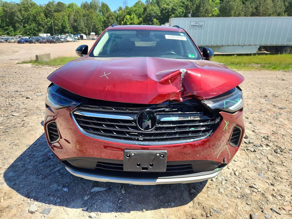 2023 Buick Envision VIN LRBFZPR41PD053029 COPART salvage auction — FRONT END, Va - Cert Of Title - Salvage, sold $9,300 on 2026-07-06 (photo 5)