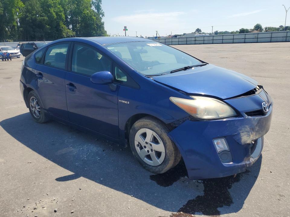 2010 Toyota Prius VIN JTDKN3DU6A0022899 COPART salvage auction — FRONT END, Nc - Salvage Certificate Of Title, sold $500 on 2026-07-28 (photo 4)