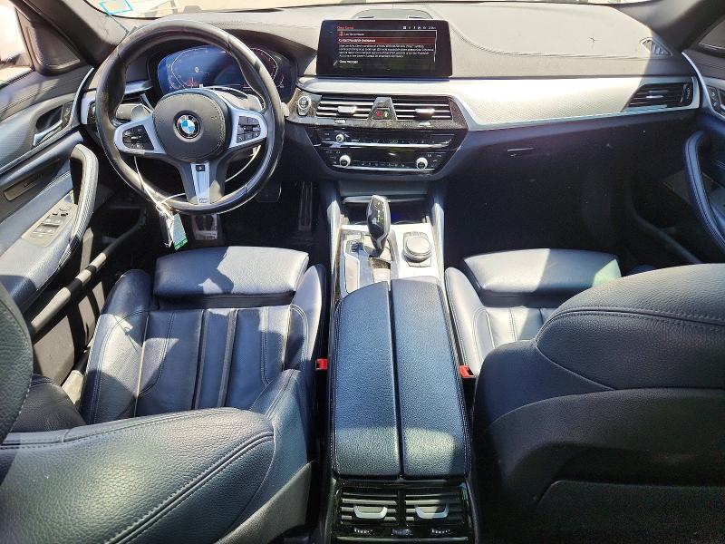 2020 BMW 5er VIN WBAJS3C08LCE05666 COPART salvage auction — REAR END, Ny - Mv-907A Salvage Certificate, sold $18,000 on 2026-08-04 (photo 8)
