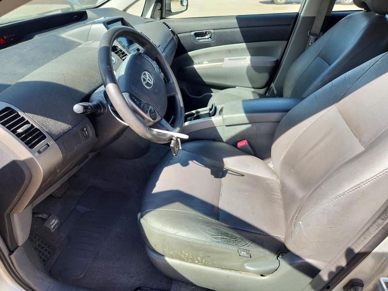 2008 Toyota Prius VIN JTDKB20U083315408 COPART salvage auction — FRONT END, Ca - Dis/Dlr/Exp App For Dup Clean, sold $650 on 2026-07-27 (photo 7)