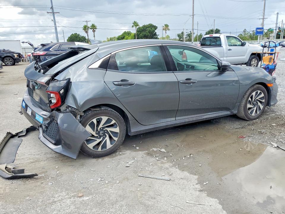 2019 Honda Civic VIN SHHFK7H33KU202734 COPART salvage auction — REAR END, Fl - Cert Of Title Slvg Rebuildable, sold $2,750 on 2026-07-14 (photo 3)