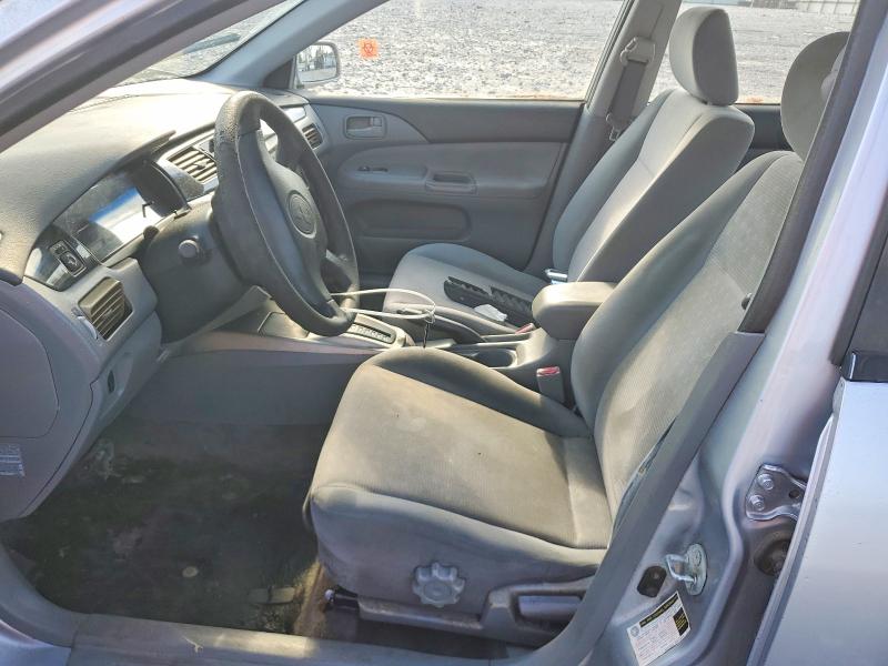 2005 Mitsubishi Lancer VIN JA3AJ26E75U014332 COPART salvage auction — FRONT END, Ga - Cert Of Title-Salvage, sold $350 on 2026-07-09 (photo 7)