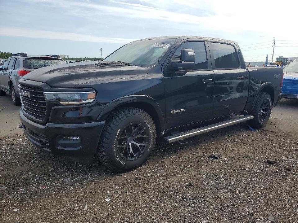 2025 Ram 1500 VIN 1C6SRFJPXSN550316 COPART salvage auction — MINOR DENT/SCRATCHES, Fl - Certificate Of Title, sold $41,250 on 2026-07-02 (photo 1)