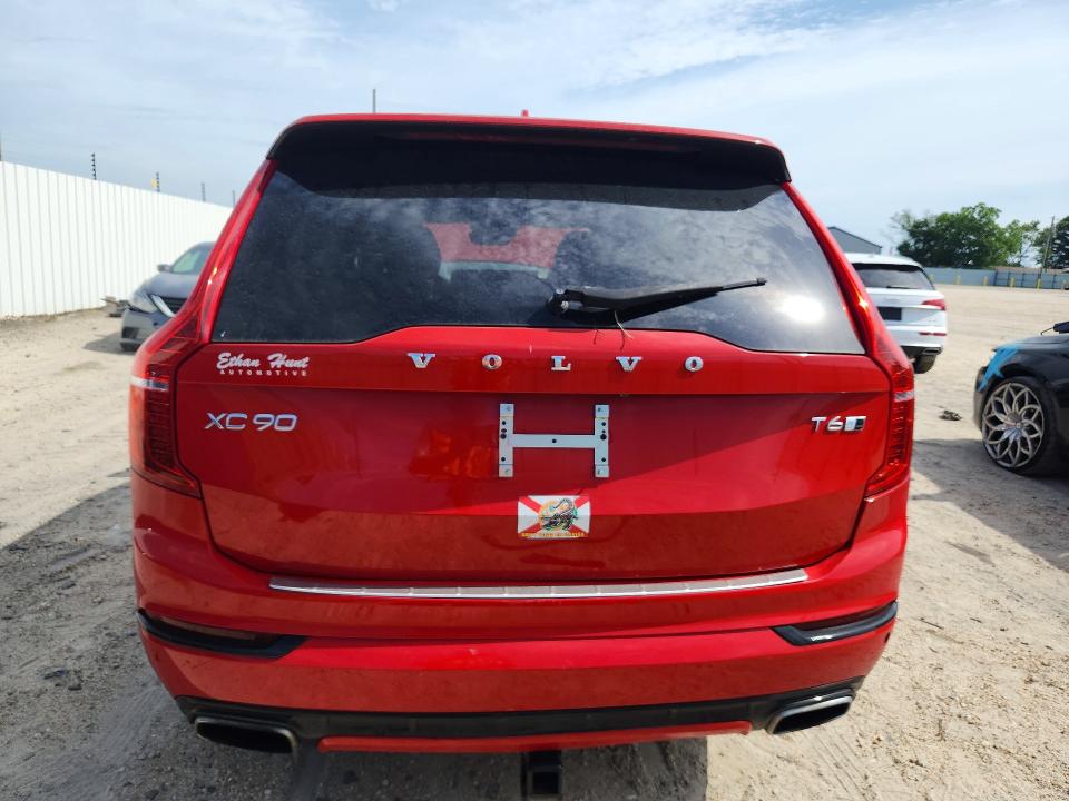 2016 Volvo Xc90 VIN YV4A22PM8G1058183 COPART salvage auction — FRONT END, Al - Cert Of Title-Salvage Title, sold $6,500 on 2026-07-16 (photo 6)