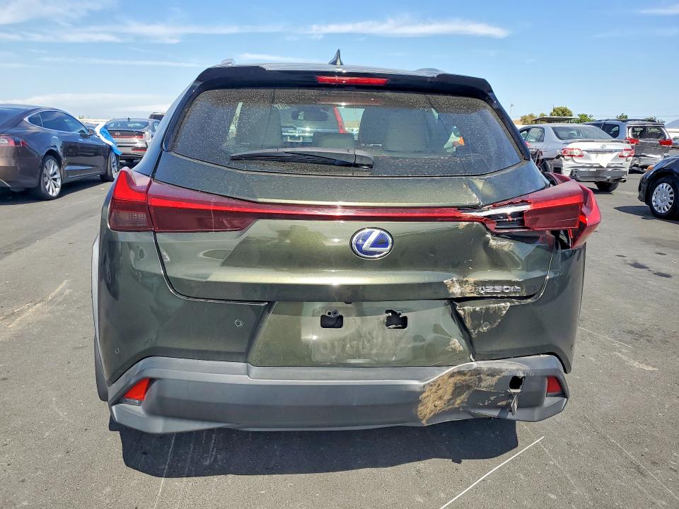 2021 Lexus Ux 250h VIN JTHX9JBH0M2038043 COPART salvage auction — REAR END, CA - SALVAGE CERTIFICATE, sold $12,200 on 2026-07-15 (photo 6)