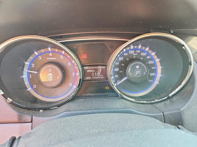 2013 Hyundai Sonata VIN 5NPEC4AC2DH619186 COPART salvage auction — REAR END, ON - PERMIT NO BRAND - UNFIT, sold $1,400 on 2026-07-14 (photo 9)