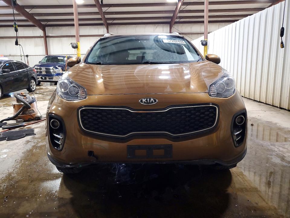 2017 Kia Sportage VIN KNDPMCAC0H7184601 COPART salvage auction — FRONT END, Nj - Cert Of Title-Salvage, sold $2,850 on 2026-07-17 (photo 5)