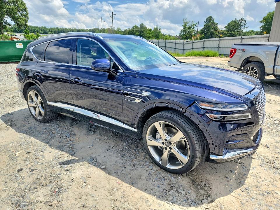 2024 Genesis VIN KMUHBDSB9RU149853 COPART salvage auction — FRONT END, Ga - Cert Of Title-Salvage, sold $16,300 on 2026-07-16 (photo 4)