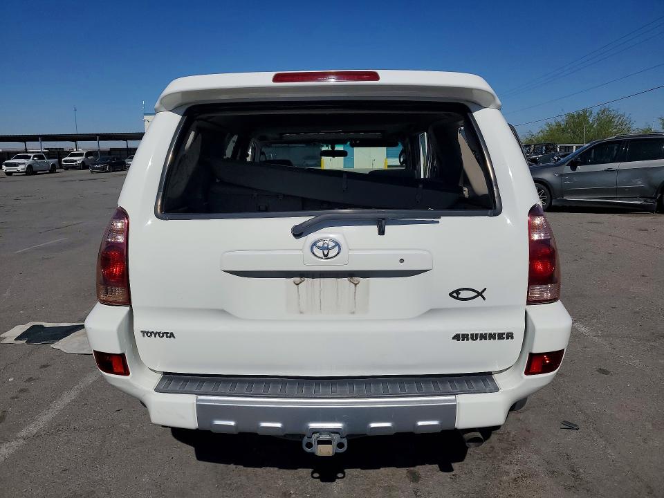 2004 Toyota 4runner VIN JTEZU14R048014493 COPART salvage auction — FRONT END, Tx - Salvage Vehicle Title, sold $2,200 on 2026-07-17 (photo 6)