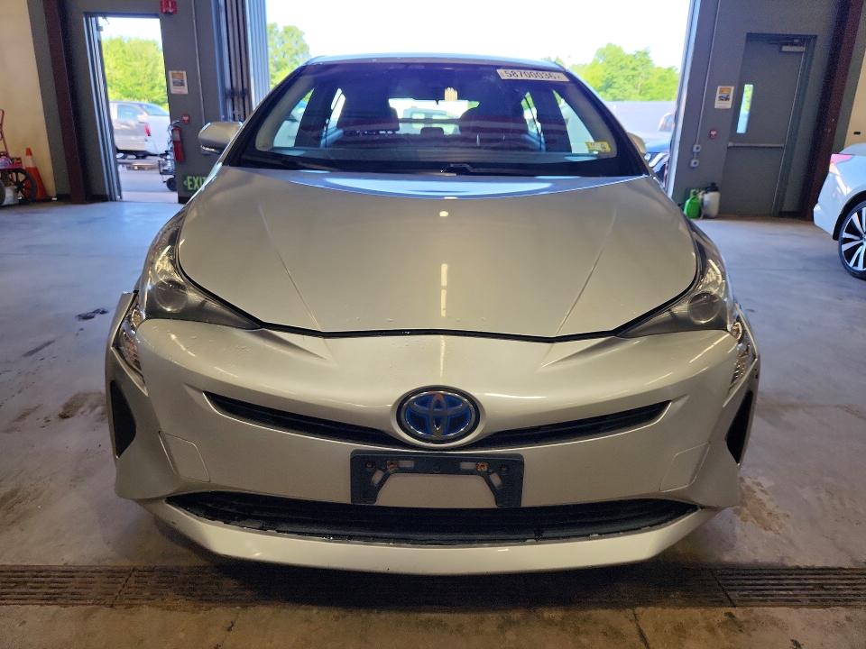 2017 Toyota Prius VIN JTDKBRFU8H3550168 COPART salvage auction — FRONT END, Vt - Certificate Of Title, sold $6,300 on 2026-07-31 (photo 5)