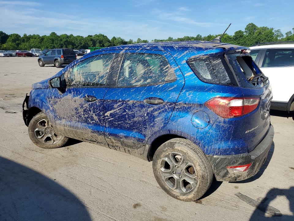 2021 Ford Ecosport VIN MAJ3S2FE7MC437915 COPART salvage auction — ROLLOVER, Pa - Certificate Of Salvage, sold $750 on 2026-07-16 (photo 2)