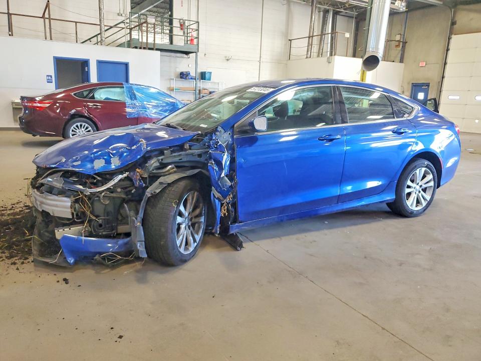 2016 Chrysler 200 VIN 1C3CCCAB9GN124369 COPART salvage auction — FRONT END, Mn - Cert Of Title-Salvage, sold $525 on 2026-07-16 (photo 1)