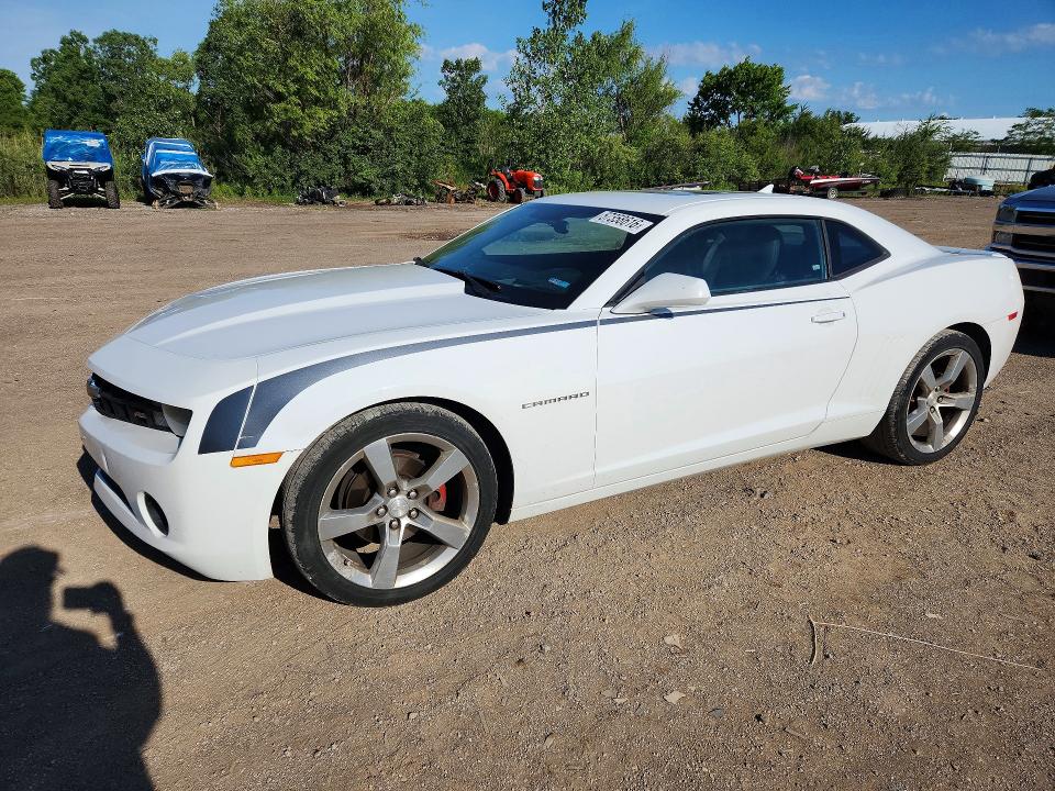 2013 Chevrolet Camaro VIN 2G1FC1E30D9173547 COPART salvage auction — FRONT END, Oh - Cert Of Title-Salvage, sold $2,550 on 2026-07-02 (photo 1)