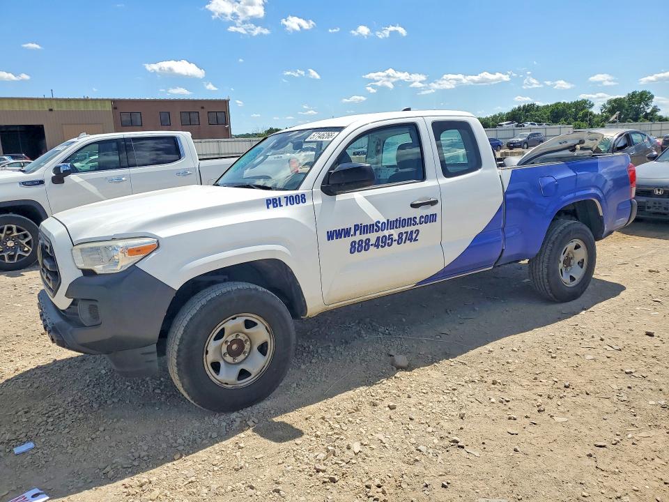 2018 Toyota Tacoma VIN 5TFRX5GN2JX109196 COPART salvage auction — REAR END, Ks - Cert Of Title-Salvage, sold $4,750 on 2026-07-21 (photo 1)