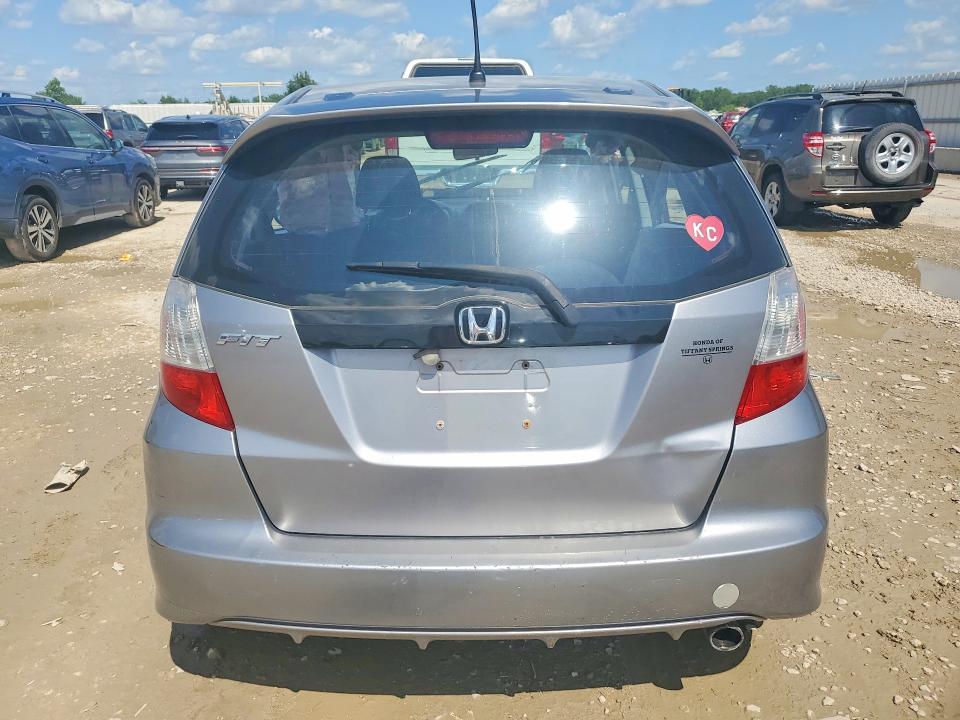 2009 Honda Fit VIN JHMGE88409S010520 COPART salvage auction — UNDERCARRIAGE, MO - SALVAGE CERTIFICATE OF TITLE, sold $450 on 2026-07-16 (photo 6)