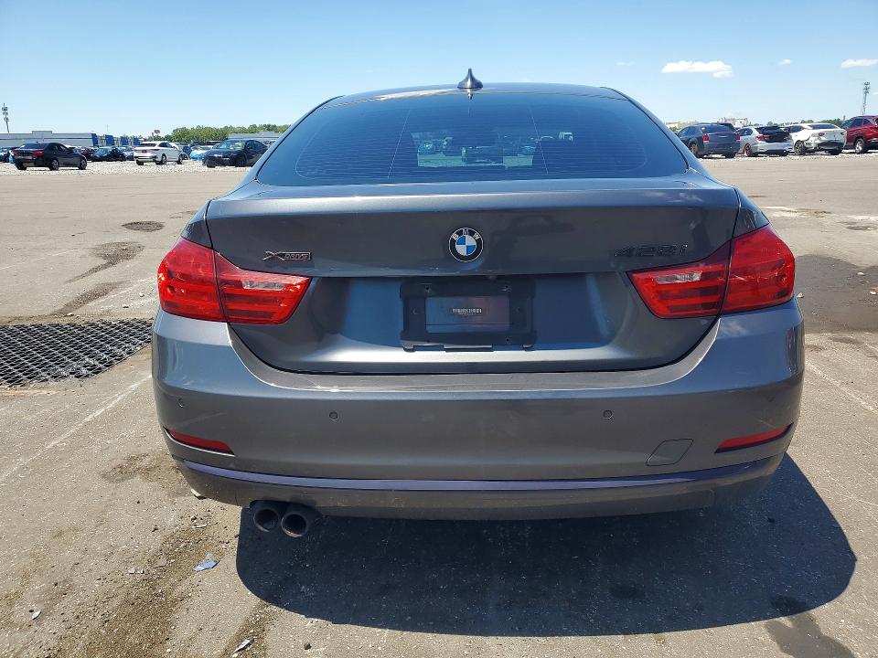 2016 BMW 4er VIN WBA4C9C58GG136167 COPART salvage auction — FRONT END, Fl - Cert Of Title Slvg Rebuildable, sold $675 on 2026-08-17 (photo 6)