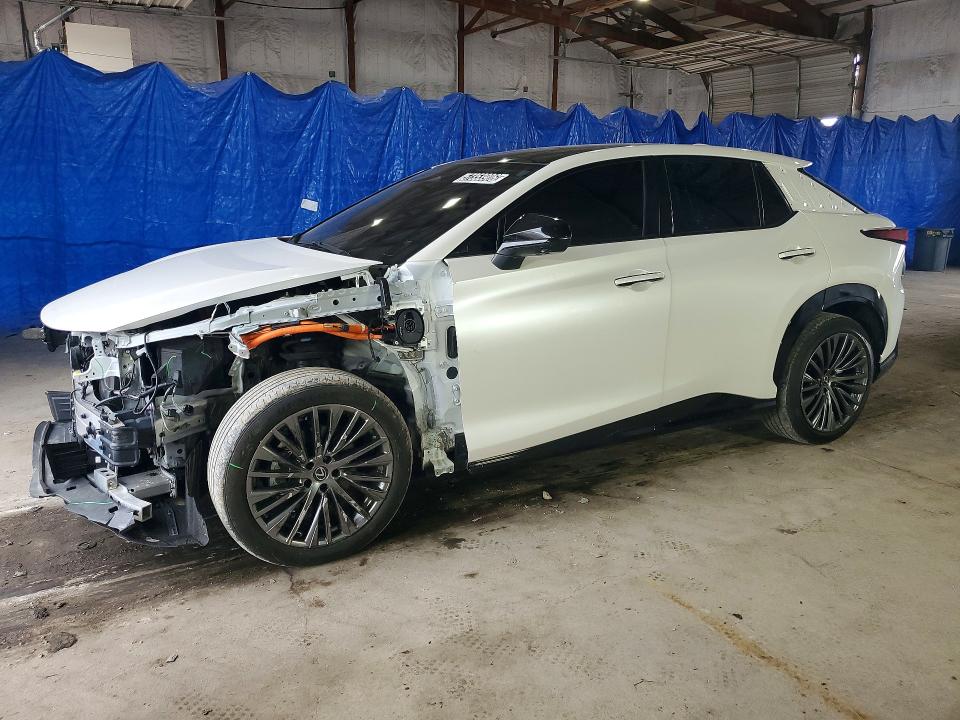 2024 Lexus Rz 450e VIN JTJAAAAB1RA027641 COPART salvage auction — FRONT END, Ky - Certificate Of Title, sold $20,500 on 2026-07-09 (photo 1)