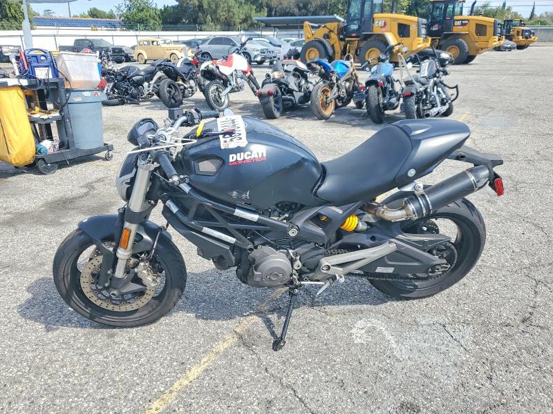 2014 Ducati Monster VIN ZDM1RADN5EB073709 COPART salvage auction — SIDE, Ca - Salvage Certificate, sold $725 on 2026-07-09 (photo 3)