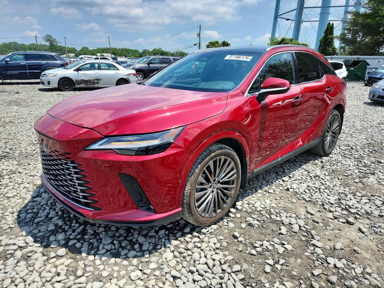 2024 Lexus Rx 350 VIN 2T2BAMCA4RC069760 COPART salvage auction — Vandalized, NJ - CERT OF TITLE-SALVAGE, sold $29,500 on 2026-06-24 (photo 1)