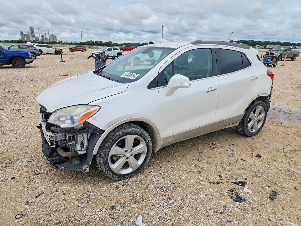 2016 Buick . VIN KL4CJBSB7GB545335 COPART salvage auction — FRONT END, TX - SALVAGE VEHICLE TITLE (P), sold $1,150 on 2026-07-16 (photo 1)