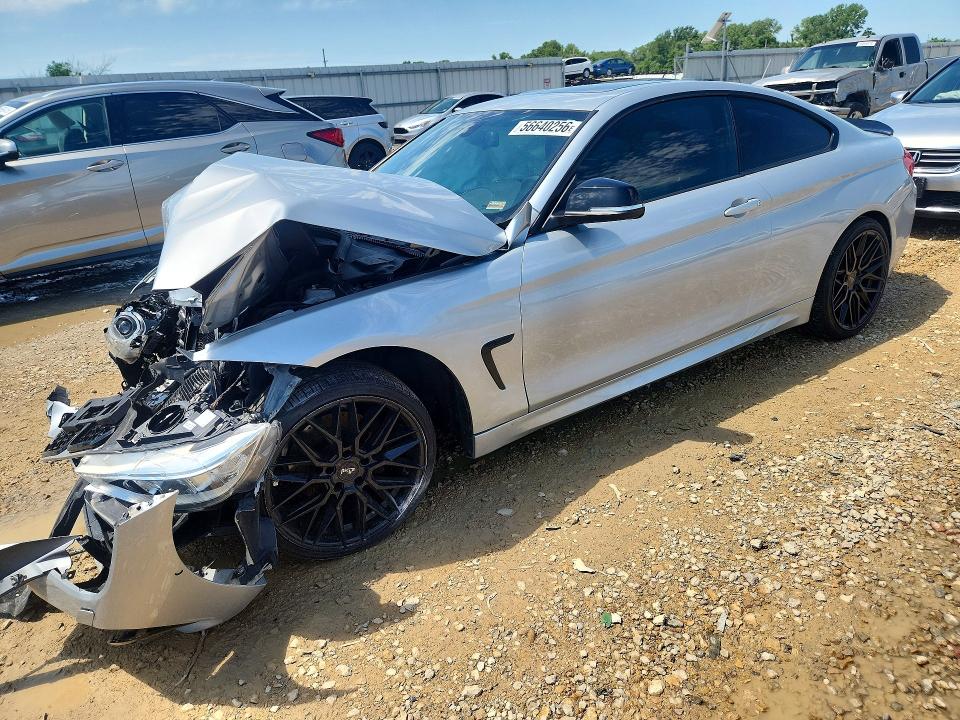 2015 BMW 4er VIN WBA3N7C59FK224067 COPART salvage auction — FRONT END, Mo - Salvage Certificate Of Title, sold $550 on 2026-07-30 (photo 1)