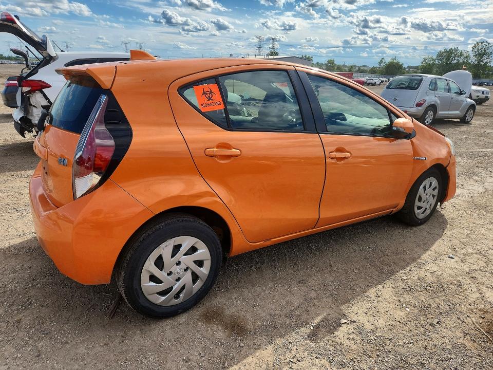 2016 Toyota VIN JTDKDTB3XG1131916 COPART salvage auction — FRONT END, IL - SALVAGE CERTIFICATE, sold $1,150 on 2026-07-28 (photo 3)