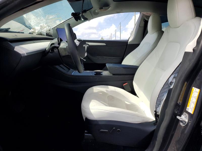 2025 Tesla Model y VIN 7SAYGDEE5SA360332 COPART salvage auction — FRONT END, Nv - Salvage Title, sold $4,350 on 2026-07-15 (photo 7)