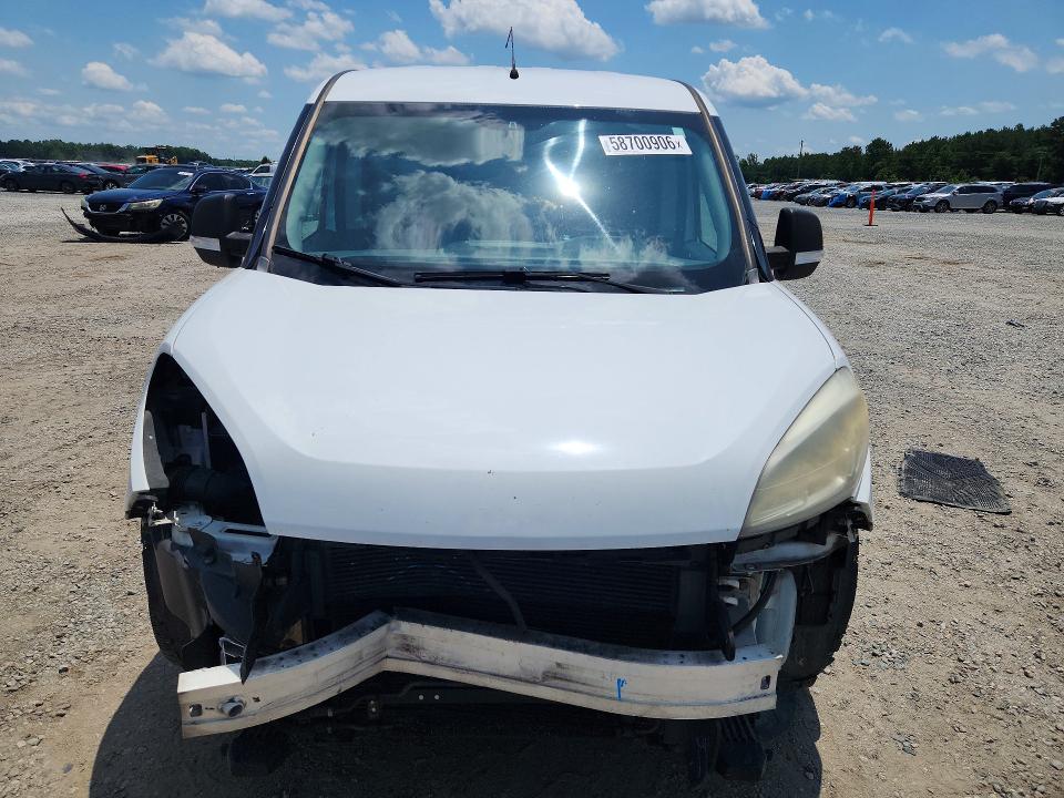 2017 Ram Promaster city VIN ZFBERFAB5H6F47472 COPART salvage auction — FRONT END, Nc - Dealer Only Salvage Title, sold $1,700 on 2026-08-10 (photo 5)