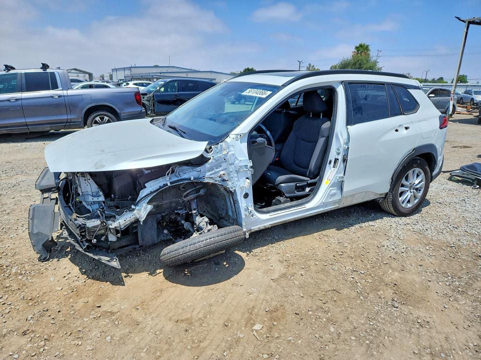 2022 Toyota VIN 7MUBAAAG7NV012812 COPART salvage auction — FRONT END, CA - SALVAGE CERTIFICATE, sold $5,800 on 2026-07-24 (photo 1)
