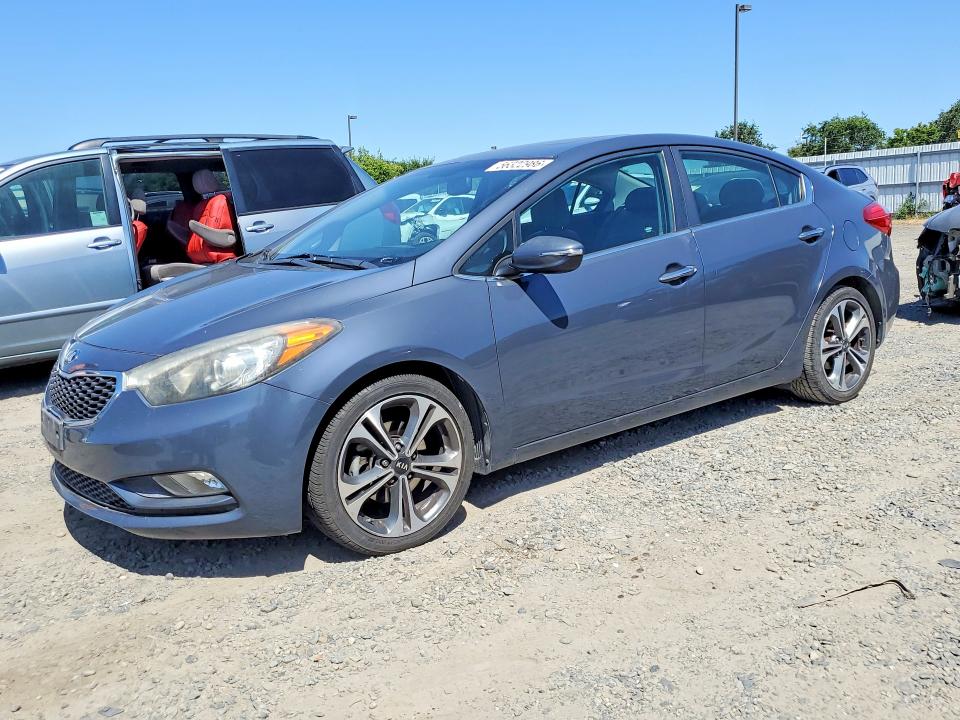 2015 Kia Forte VIN KNAFZ4A84F5282583 COPART salvage auction — SIDE, Ca - Salvage Certificate, sold $1,700 on 2026-07-07 (photo 1)