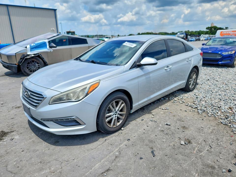 2015 Hyundai Sonata VIN 5NPE24AF2FH177879 COPART salvage auction — MECHANICAL, Fl - Certificate Of Title, sold $1,150 on 2026-07-19 (photo 1)