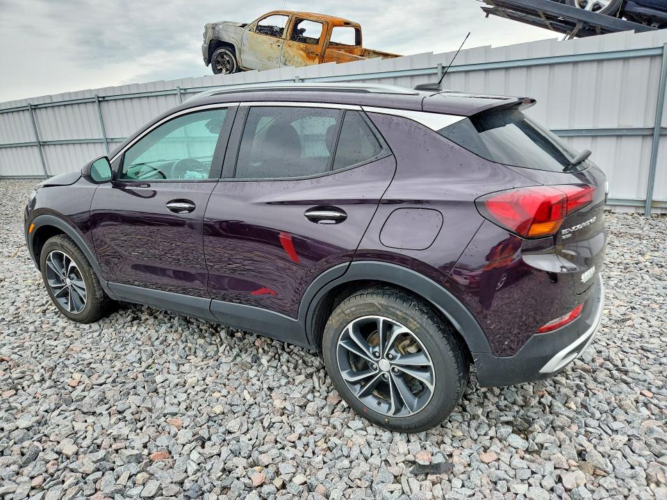 2021 Buick Encore VIN KL4MMESL3MB149534 COPART salvage auction — FRONT END, Wi - Junked Vehicle Bill Of Sale, sold $2,600 on 2026-07-27 (photo 2)