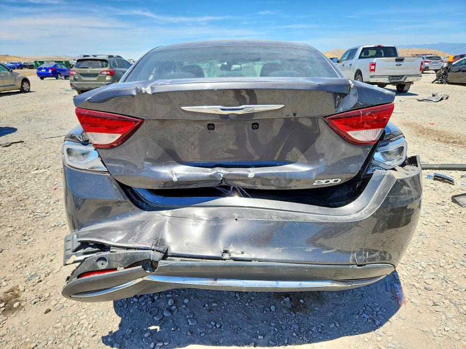 2015 Chrysler VIN 1C3CCCAB9FN691762 COPART salvage auction — REAR END, Ut - Salvage Certificate, sold $350 on 2026-07-21 (photo 6)