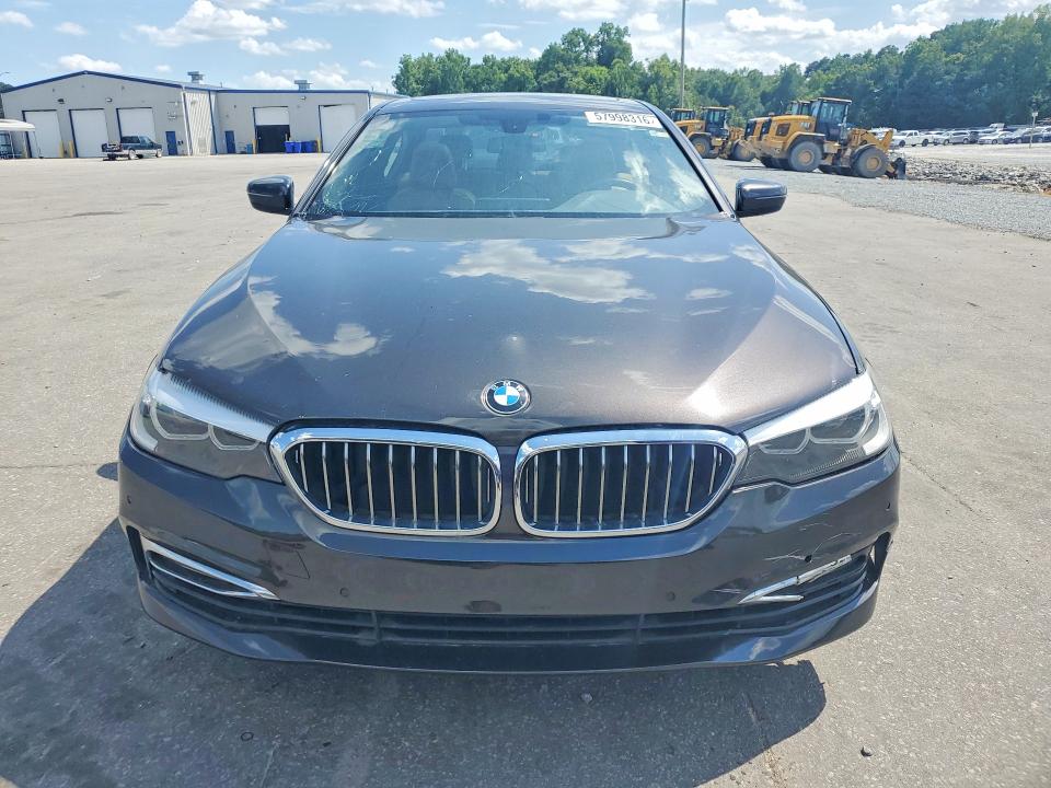 2017 BMW 5er VIN WBAJA5C37HG895037 COPART salvage auction — FRONT END, Nc - Dealer Only Clean Title, sold $5,800 on 2026-07-21 (photo 5)