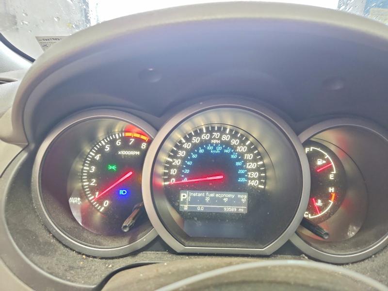 2012 Suzuki VIN JS3TD0D72C4101435 COPART salvage auction — MINOR DENT/SCRATCHES, Pa - Cert Of Title, sold $425 on 2026-07-08 (photo 9)