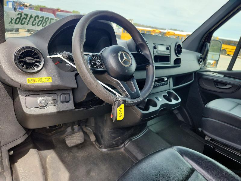 2019 Mercedes-benz Sprinter VIN WDZPF1CD9KT014336 COPART salvage auction — MECHANICAL, Ny - Certificate Of Title, sold $15,200 on 2026-07-08 (photo 8)