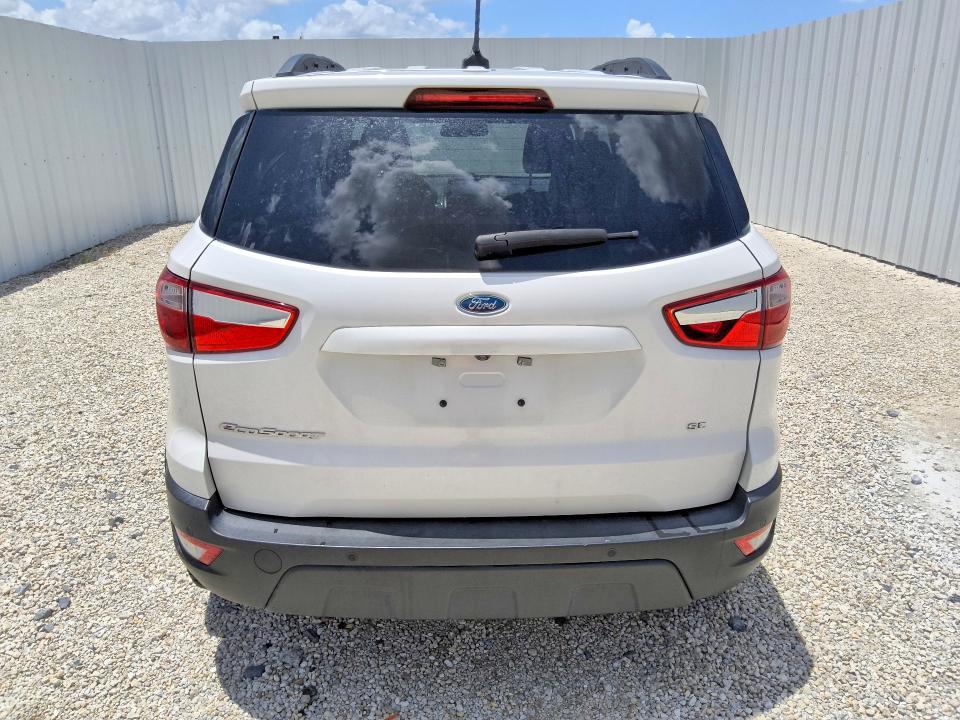 2021 Ford Ecosport VIN MAJ3S2GE7MC407800 COPART salvage auction — MINOR DENT/SCRATCHES, Fl - Certificate Of Title, sold $5,700 on 2026-07-09 (photo 6)