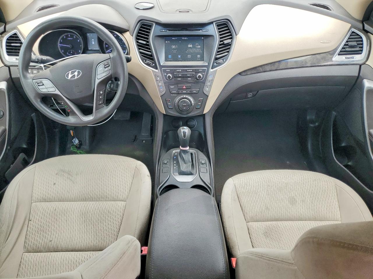 2017 Hyundai Santa Fe VIN KM8SMDHF5HU200174 COPART salvage auction — Side, MO - CERT OF TITLE-REPOSSESSED (P), sold $3,200 on 2026-07-07 (photo 8)