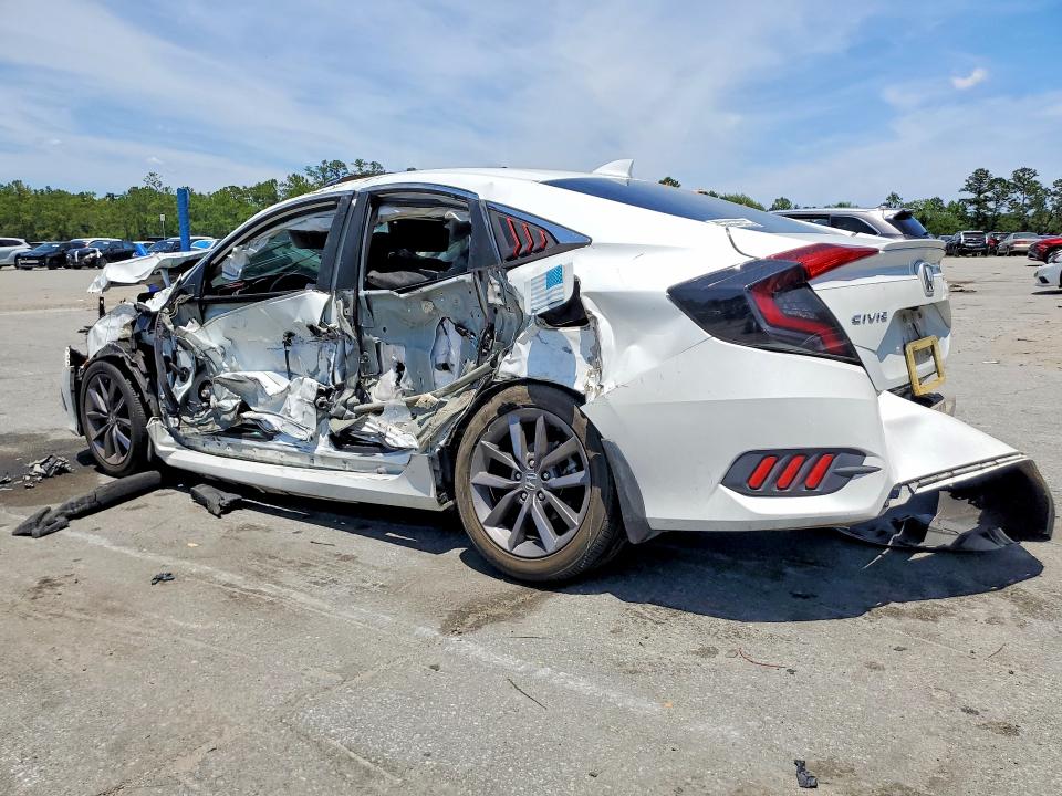 2021 Honda Civic VIN 19XFC1F31ME007044 COPART salvage auction — ALL OVER, Ga - Cert Of Title-Salvage, sold $750 on 2026-07-09 (photo 2)