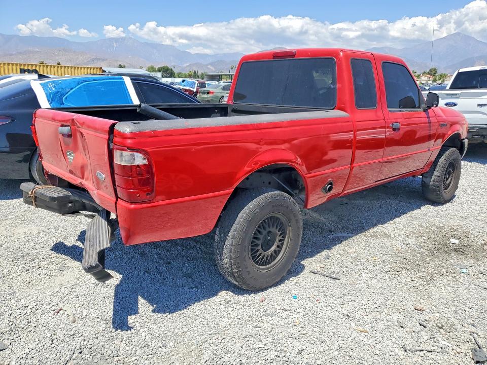 2001 Ford Ranger VIN 1FTYR14D31PB74813 COPART salvage auction — REAR END, Ca - Salvage Certificate, sold $1,600 on 2026-07-08 (photo 3)