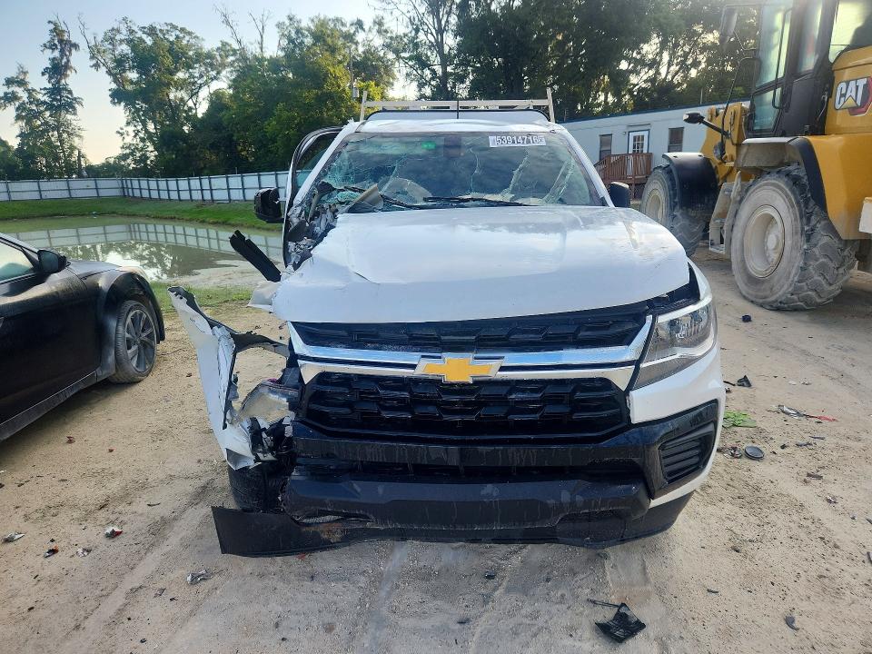2022 Chevrolet Colorado VIN 1GCHSBEA3N1204965 COPART salvage auction — FRONT END, Fl - Certificate Of Destruction, sold $2,150 on 2026-07-02 (photo 5)