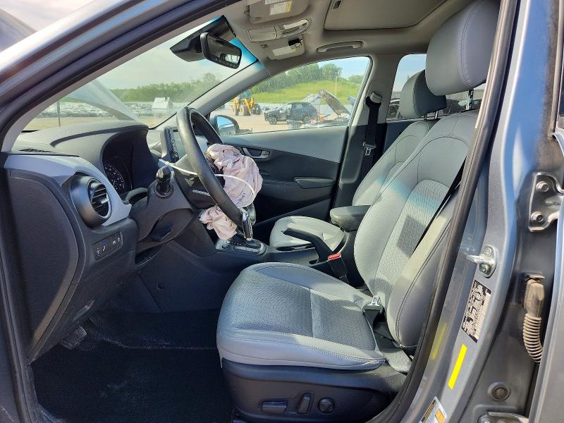 2021 Hyundai Kona VIN KM8K33A52MU615204 COPART salvage auction — FRONT END, Wi - Cert Of Title-Claim Paid, sold $4,100 on 2026-07-07 (photo 7)